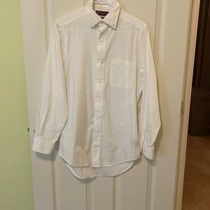Men’s Size Small (14-14.5) Architect Fitted Longsleeve Dress Shirt